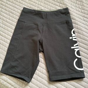 Black calvin klein small shorts